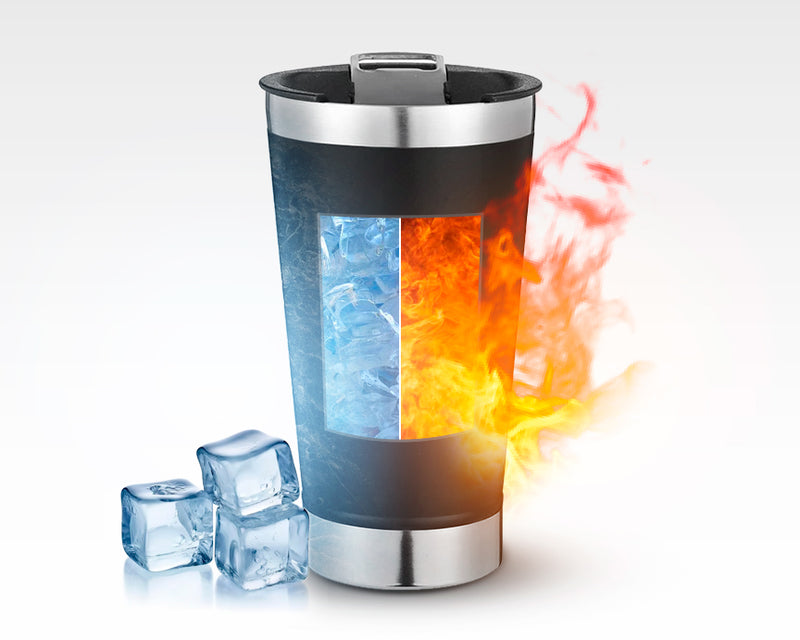 Copo térmico 473ml - Sua bebida na temperatura ideal!